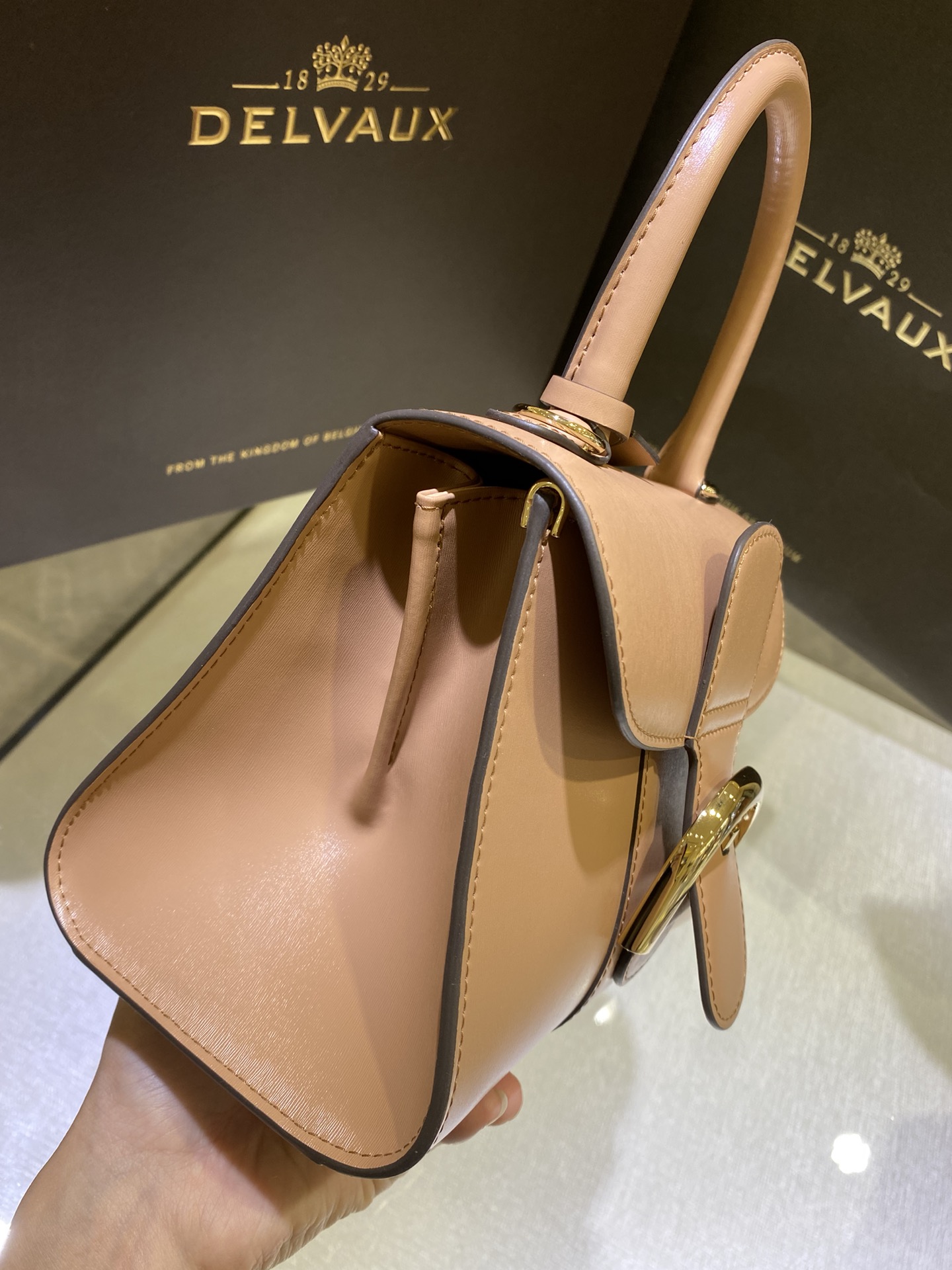 델보 브리앙 박스백 미니